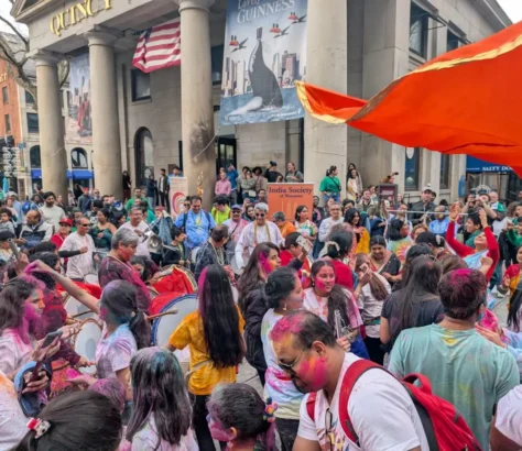 India Society of Worcester's Holi Lights Up Boston With Dance And Music