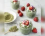 Matcha Coconut Rice Pudding