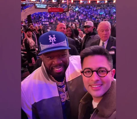 Raghav Chadha Meets 50 Cent While “Looking For A Dollar”!