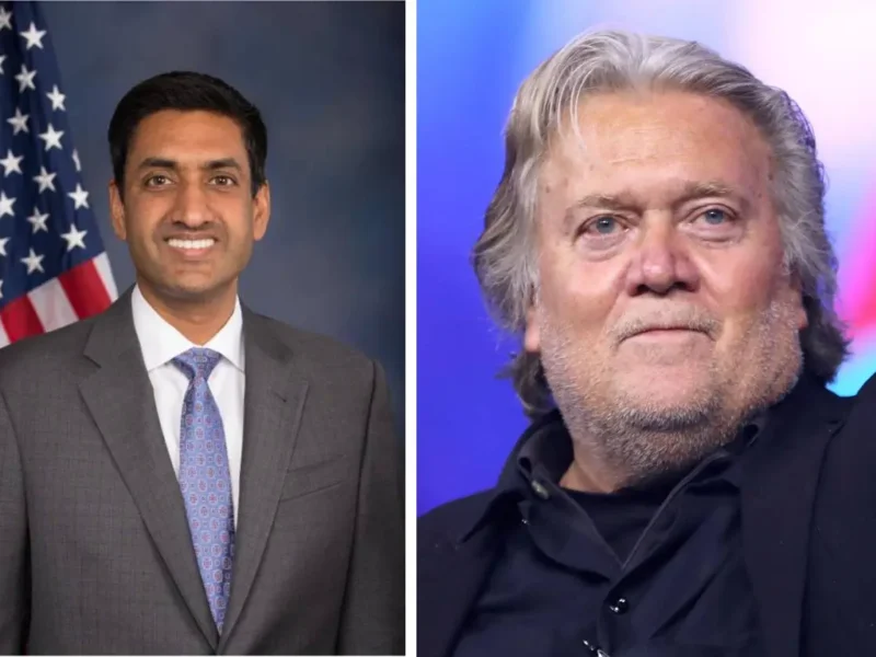 Ro Khanna Gets Steve Bannon’s Approval