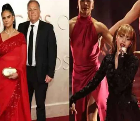 Saris, Indian Couture At Oscar Parties