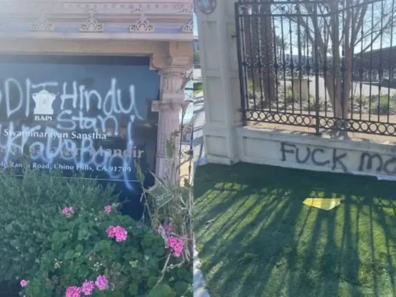 Vandals-Deface-BAPS-Hindu-Temple-In-Chino-Hills-CA-1.webp