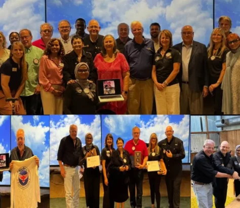 Arlington Highlands Rotary Club Marks Anniv With Service Awards, Community Initiatives