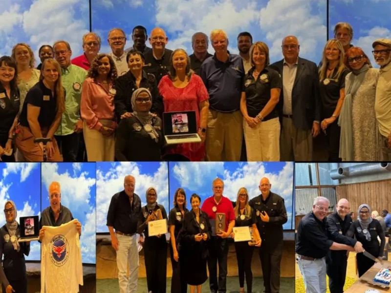 Arlington Highlands Rotary Club Marks Anniv With Service Awards, Community Initiatives