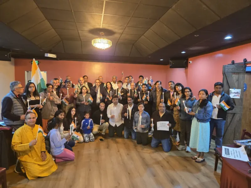 Bay Area Community Holds Candlelight Vigil For Pahalgam Victims