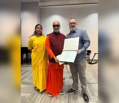Chinmaya Mission Donates $40,000 To Support LA Wildfire Victim Relief