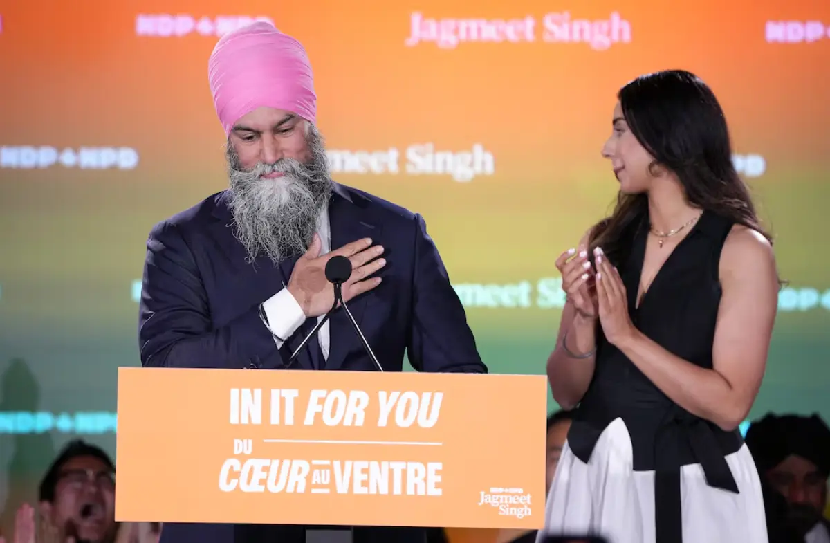 Crushing Defeat For Canada's Jagmeet Singh, Loses Party Status, Seat ...