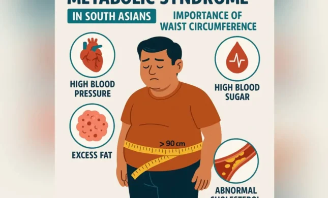 In South Asians, Belly Fat Is A Key Indicator Of Cardiovascular Health