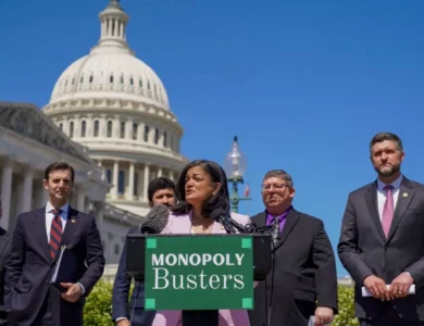 Jayapal Leads Charge Against Corporate Greed With New ‘Monopoly Busters’ Caucus