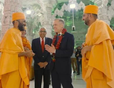 PM Mark Carney Joins BAPS Ram Navami Celebrations In Toronto