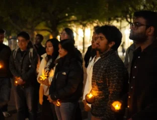 Students Hold Candlelight Vigil At UC Berkeley For Kashmir Victims