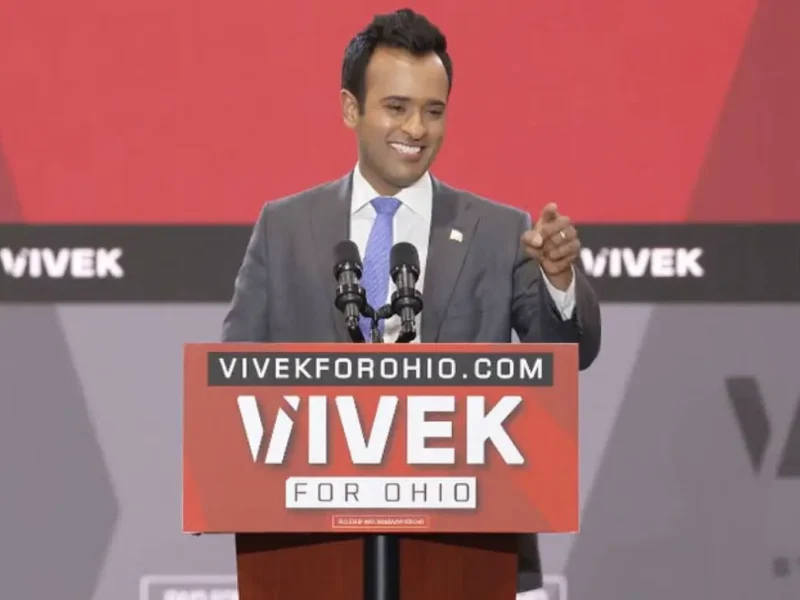 Vivek Ramaswamy, Political Newcomer In Ohio, Surges In Polls