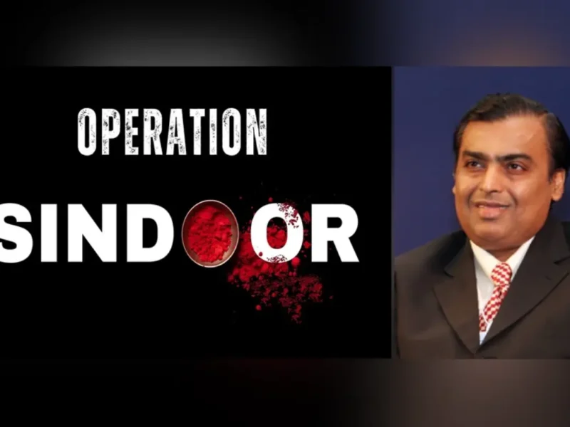 After Public Outrage, Ambani’s Studio Drops Bid To Trademark ‘Operation Sindoor’
