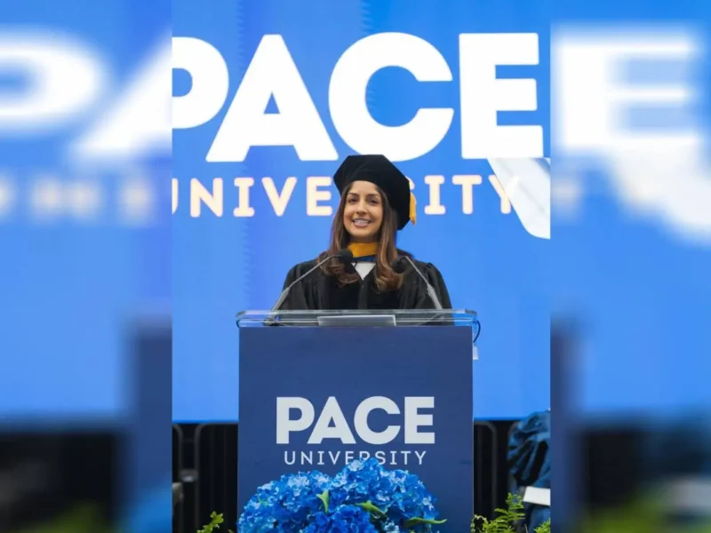 Anjali Sud to Pace Grads: “Be You,” Draws on Indian Heritage