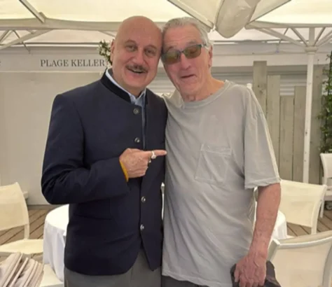 Anupam Kher Reunites With Robert De Niro At Cannes