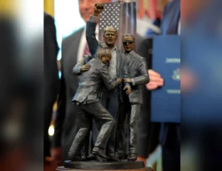 Assassination Attempt: Trump Installs Statue Of Himself In Oval Office