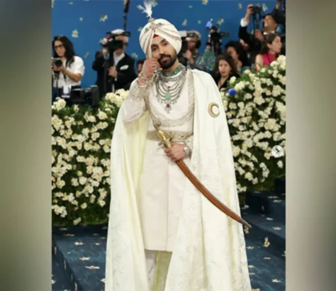 Diljit Dosanjh Channels Patiala Royalty At The Met