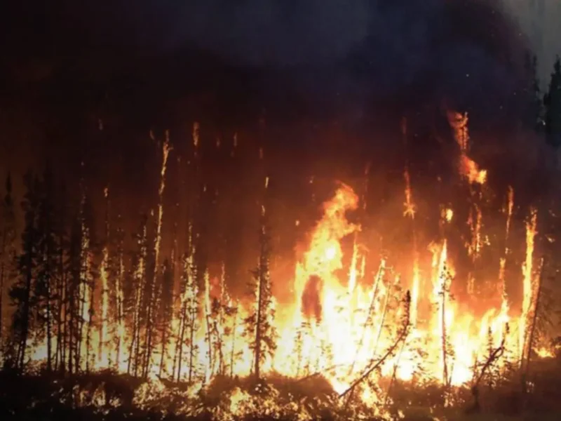 Early Canada Wildfires Threaten Air Quality Across U.S.