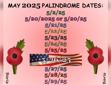 First Palindromic Memorial Day