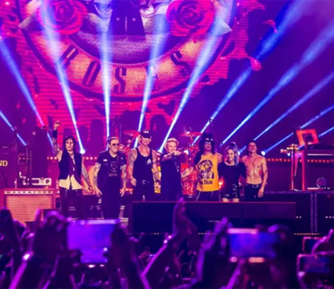 Guns N' Roses Make Electrifying Mumbai Return