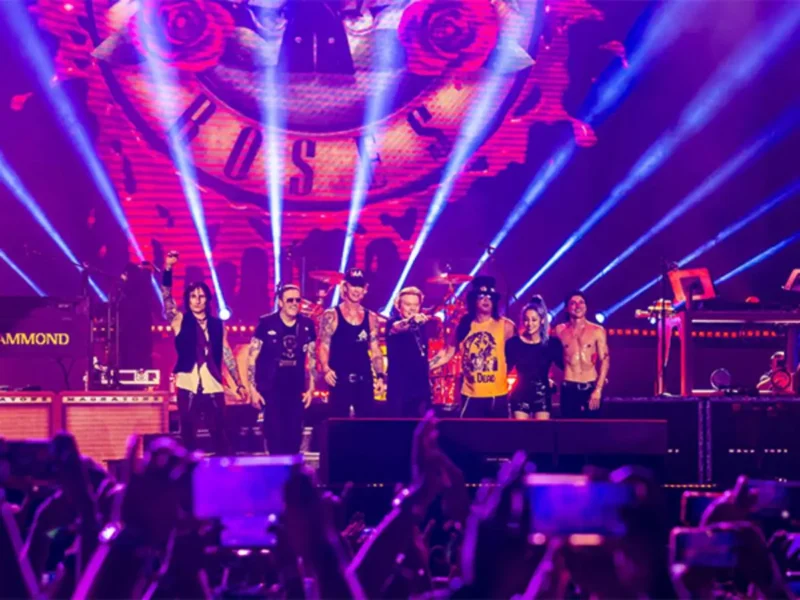 Guns N' Roses Make Electrifying Mumbai Return