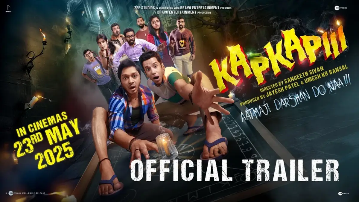 Kapkapiii Official Trailer | Sangeeth S | Shreyas T, Tusshar K, Siddhi | In Cinemas 23rd May