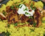 Mediterranean-Thai Lemongrass Shawarma Pilaf