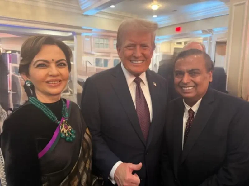Mukesh Ambani Flies To Doha To Meet Trump