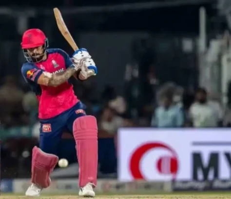 Riyan Parag Becomes First Player In IPL History To Hit Six Successive Sixes