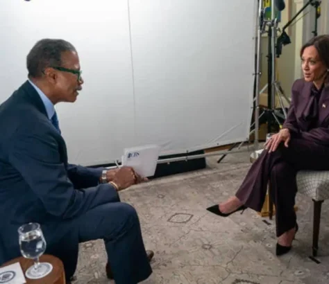 Trump Rages At CBS And Emmy Nomination For Kamala Harris Interview