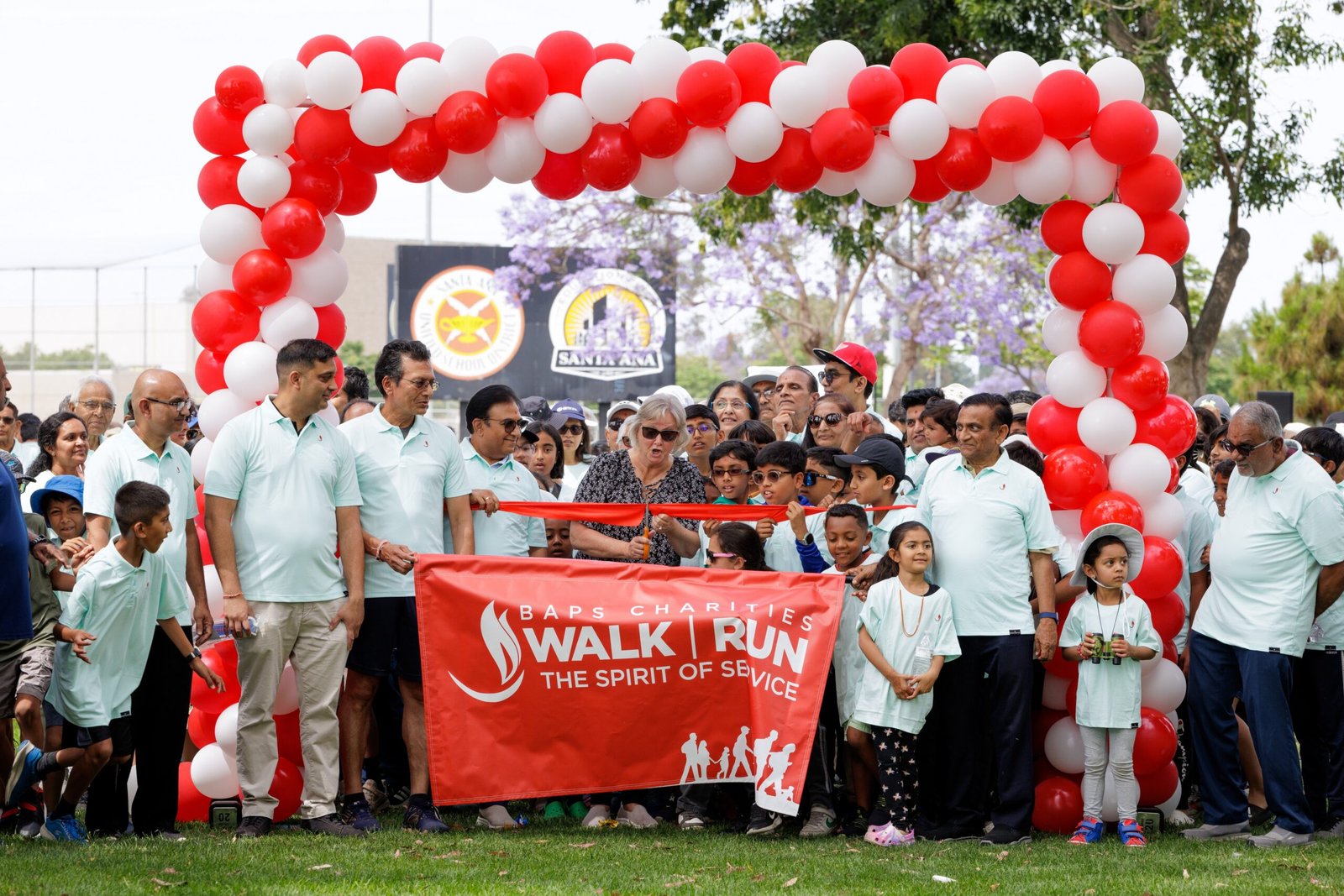 Over 45,000 Unite For Local Causes In 100 BAPS Charities Walk-Runs