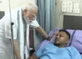 Air India Crash Survivor Tells Modi: Don’t Know How I Survived