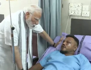 Air India Crash Survivor Tells Modi: Don’t Know How I Survived