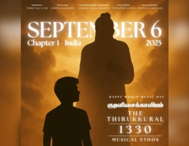 CBS Star Lydian Nadhaswaram To Release ‘Thirukkural 1330’ Musical