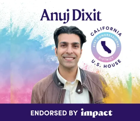 Candidate Anuj Dixit, Hoping To Flip GOP Seat, Gets Backing of IAIF