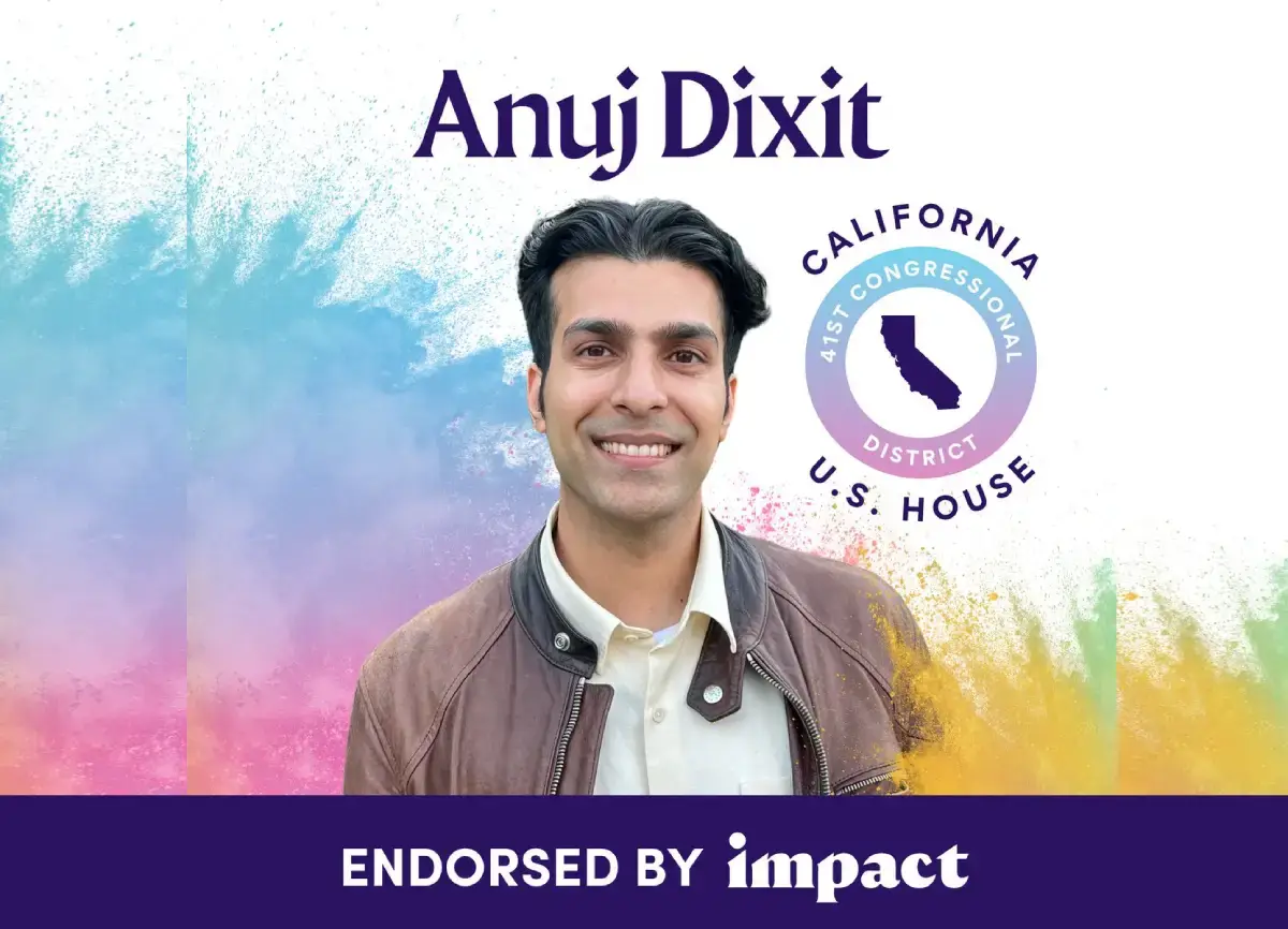 Candidate Anuj Dixit, Hoping To Flip GOP Seat, Gets Backing of IAIF