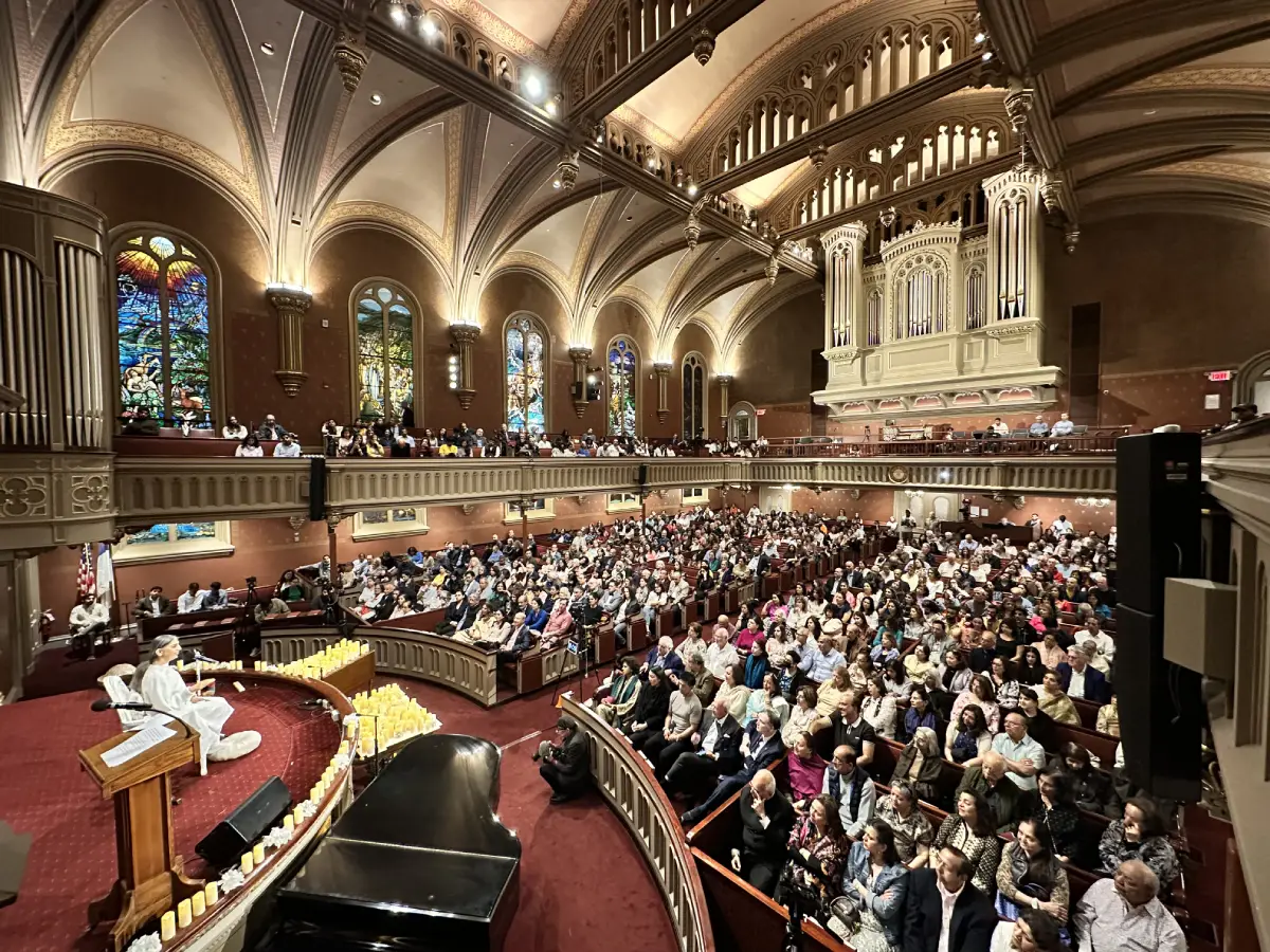 Didi Krishna Kumari Inspires Spiritual Seekers At NYC Gathering