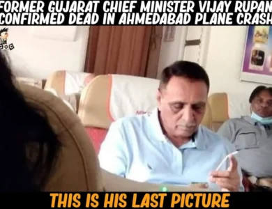 Former Gujarat CM Vijay Rupani Dies In Air India Plane Crash