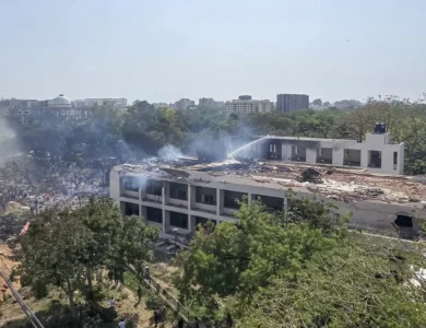 London Bound AI Flight Crashes At Ahmedabad, Rescue Ops Underway