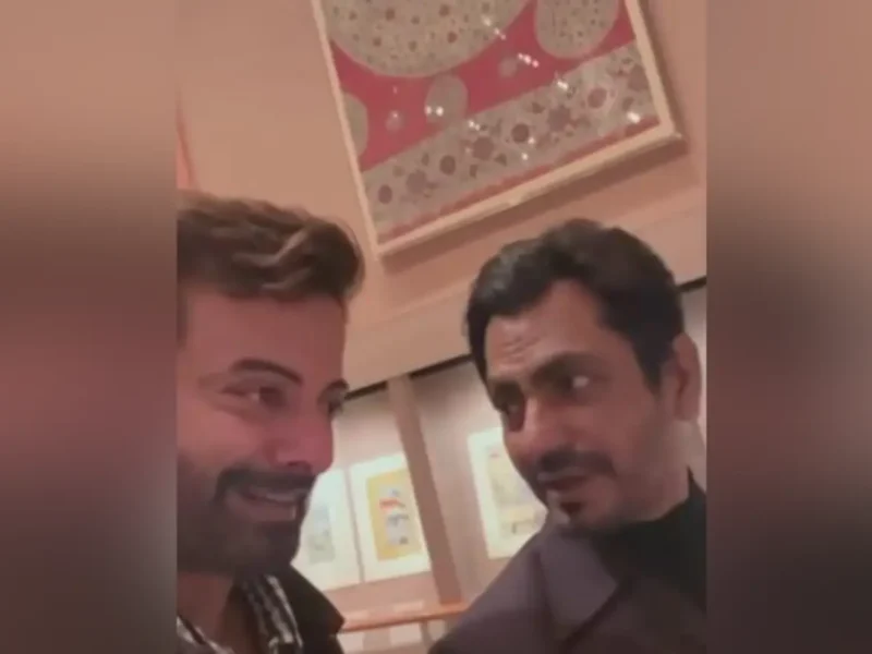 Nawazuddin & Rahul Bhat Ham It Up At The MET In New York