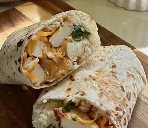 Paneer Tikka Burrito