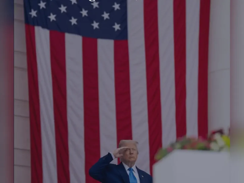 Trump Presides Over Military Parade In Washington