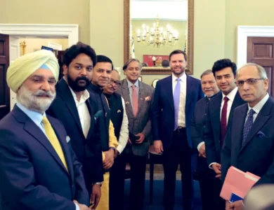 Vance Meets Tharoor-Led Delegation, Pledges US Support Against Terrorism