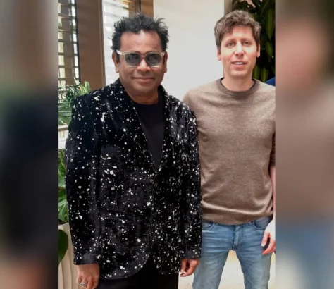 A. R. Rahman Ventures Into AI With ChatGPT's Sam Altman