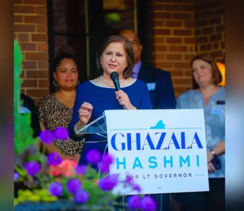 Ghazala Hashmi Builds Lead In VA Lt. Governor Race, Poll Shows