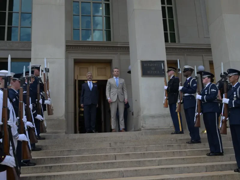 Hegseth, Jaishankar, Rajnath Discuss Deepening India-US Defense Ties