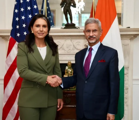 Jaishankar Meets Tulsi Gabbard, Kash Patel