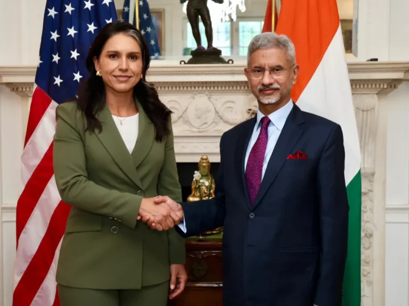 Jaishankar Meets Tulsi Gabbard, Kash Patel