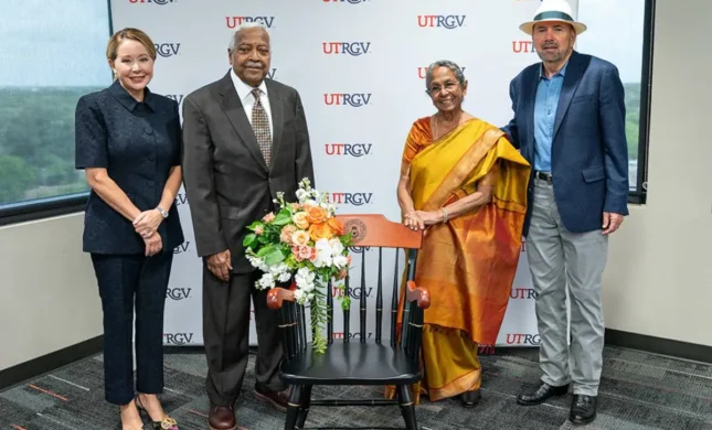 Krishnan Family Establish Second Endowed Chair At UT