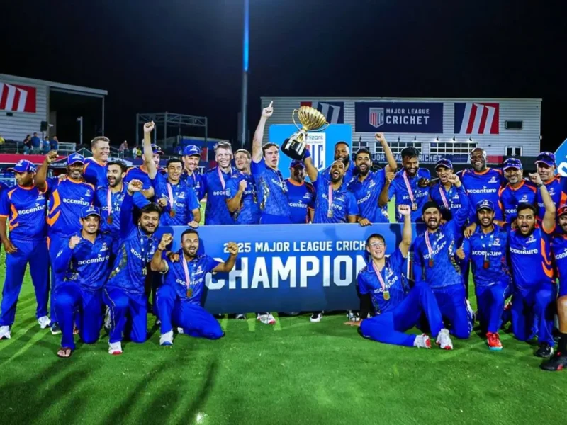 MI New York Claims US Cricket Title In Thrilling Final-Over Victory